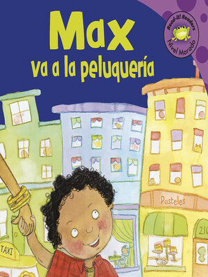 cover image of Max va a la peluqueria